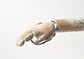 Bunraku doll's left and right hands