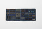 Navy paper striped book/Shimacho on indigo paper