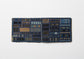 Navy paper striped book/Shimacho on indigo paper
