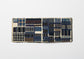 Navy paper striped book/Shimacho on indigo paper