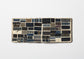 Navy paper striped book/Shimacho on indigo paper