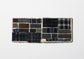 Navy paper striped book/Shimacho on indigo paper