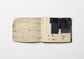 Navy paper striped book/Shimacho on indigo paper
