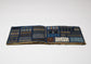 Navy paper striped book/Shimacho on indigo paper